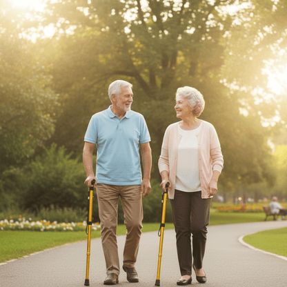 Stability Cane for Seniors – Enhanced Walking Confidence Support
