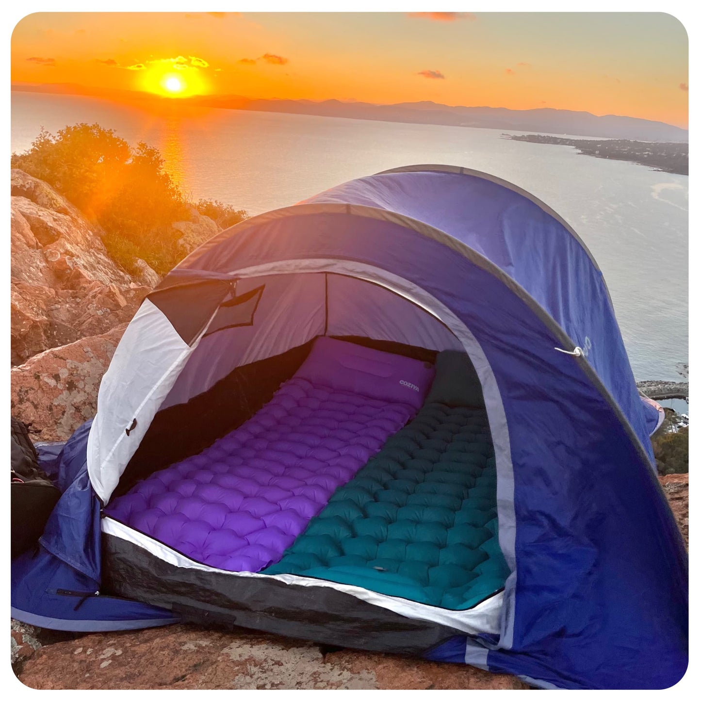 Self-Inflating Sleeping Mat for Outdoor Adventures