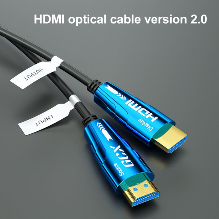 10m Active Optical HDMI 2.0 Cable - 4K HD Plug to Plug