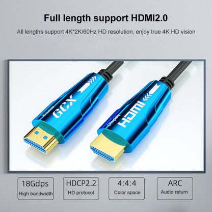 10m Active Optical HDMI 2.0 Cable - 4K HD Plug to Plug