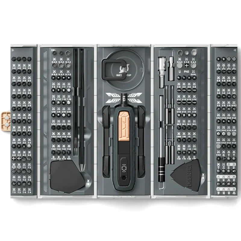 Precision Screwdriver Set with 180 Pieces | Comprehensive Tool Kit for Repairs
