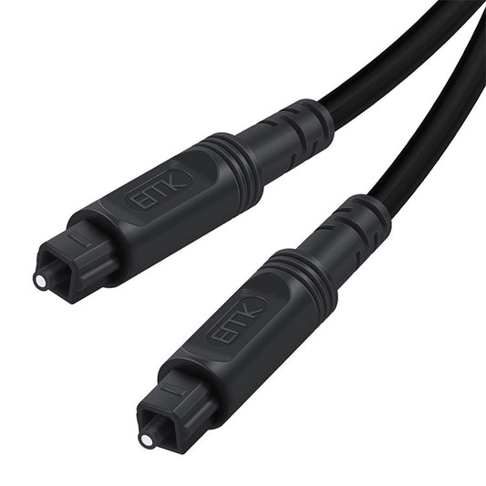30m Square Port Digital Audio Speaker Optical Fiber Cable (Black)