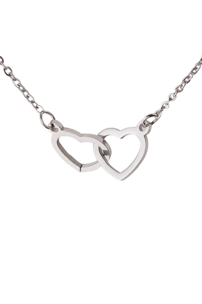 Rose and Heart Necklace Gift Set – Light Eternal Rose with Secret Love Pendant