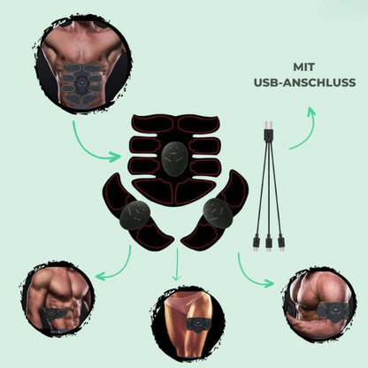 At-Home EMS Muscle Activator | Rechargeable & Efficient