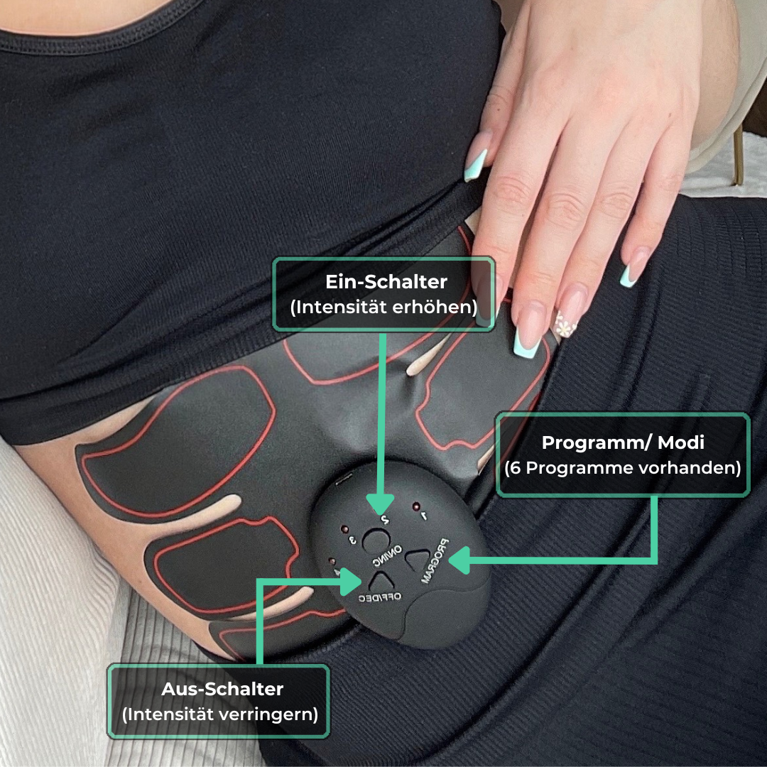 At-Home EMS Muscle Activator | Rechargeable & Efficient