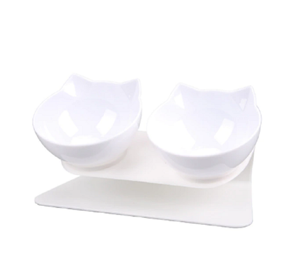 Cat Bowl for Orthopedic Support and Anti-Vomiting Design