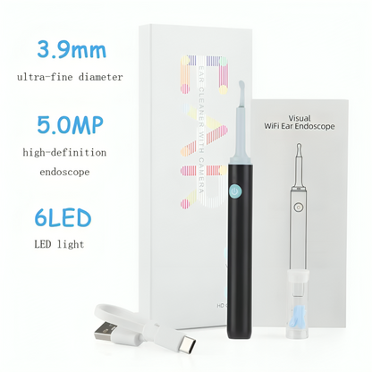 ClearSound Pro | Effortless Earwax Removal with Live Visuals