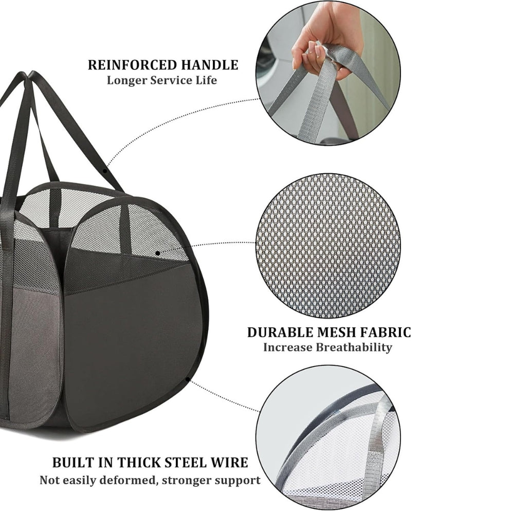 Lightweight Portable Laundry Organizer Basket