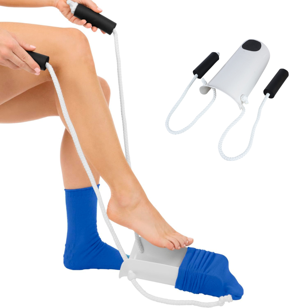 Easy Sock Aid Tool for Independent Wearing – No-Bend Design
