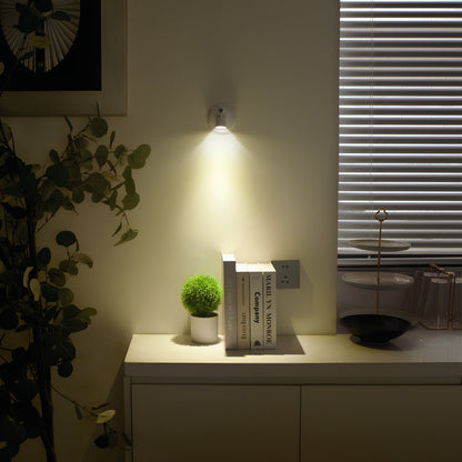 Swivel Head LED Spotlight Lamp with Timer and Remote – Portable Design