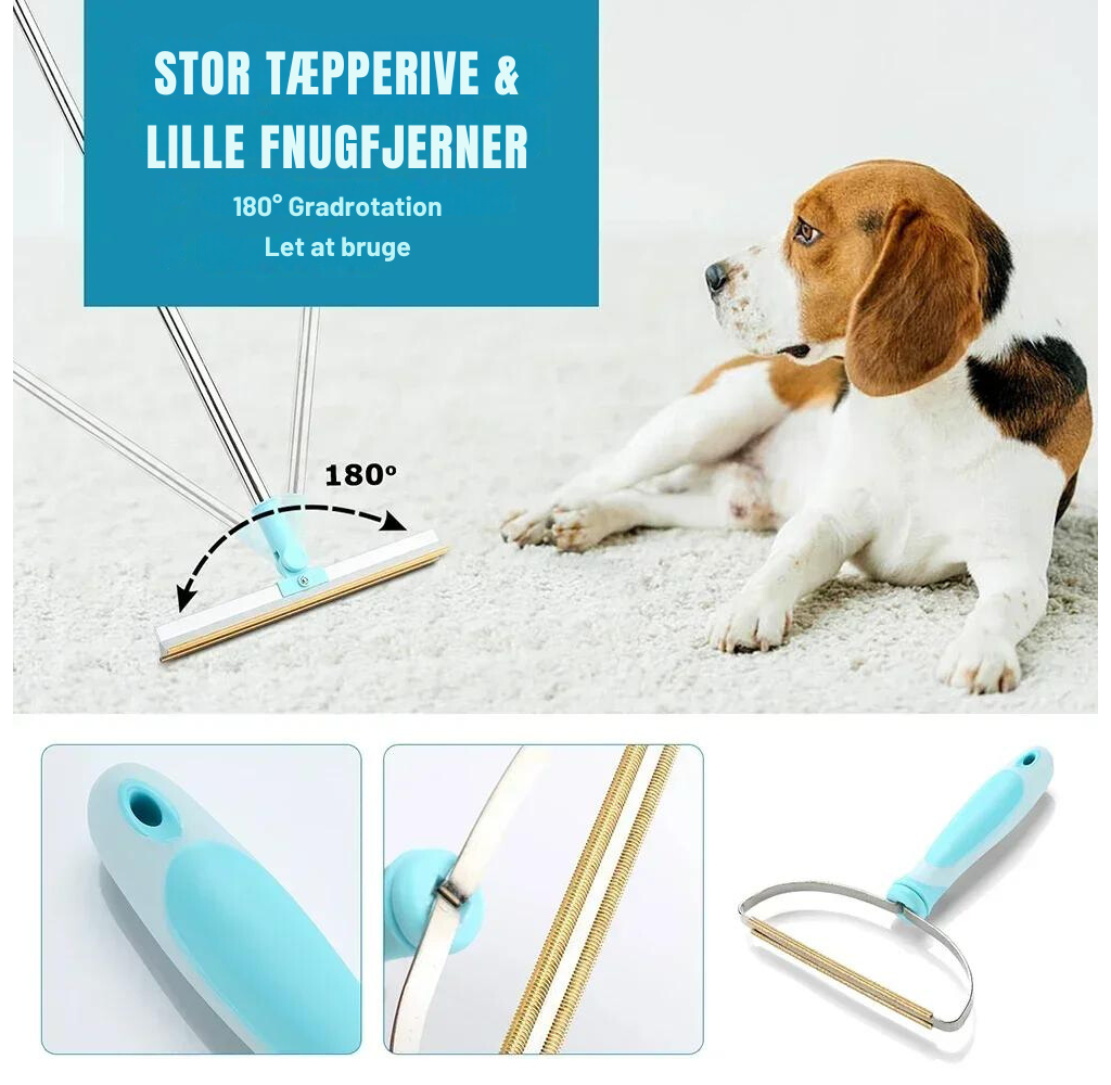 Portable Pet Hair Remover for Effortless Cleaning