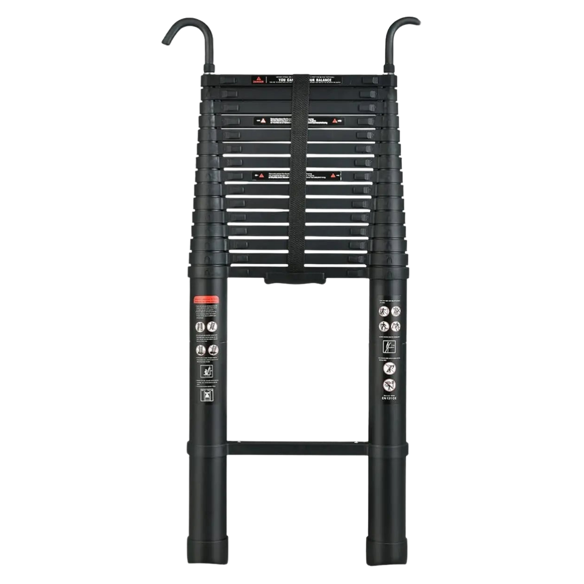 Telescopic Ladder 6.2m - High-Security Aluminum Construction