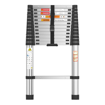Telescoping Steel Ladder – Durable Design for Professional Use
