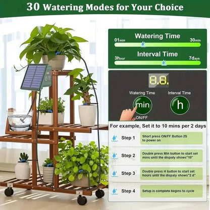 Automated Solar Drip Irrigation Solution