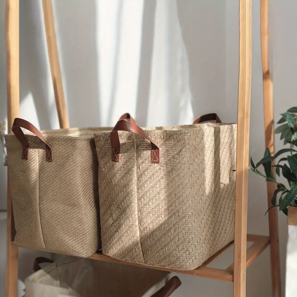 Versatile Fabric Storage Basket for a Neat Home