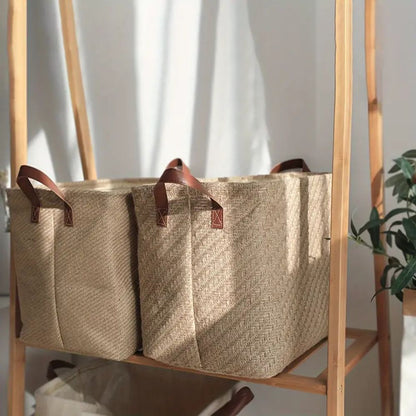 Versatile Fabric Storage Basket for a Neat Home