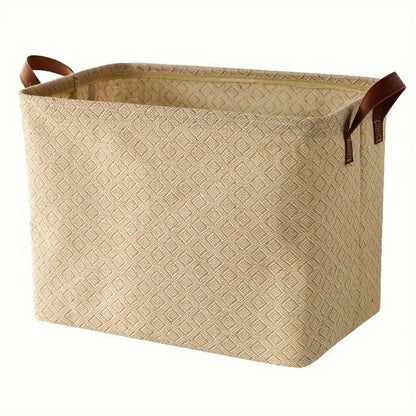 Versatile Fabric Storage Basket for a Neat Home