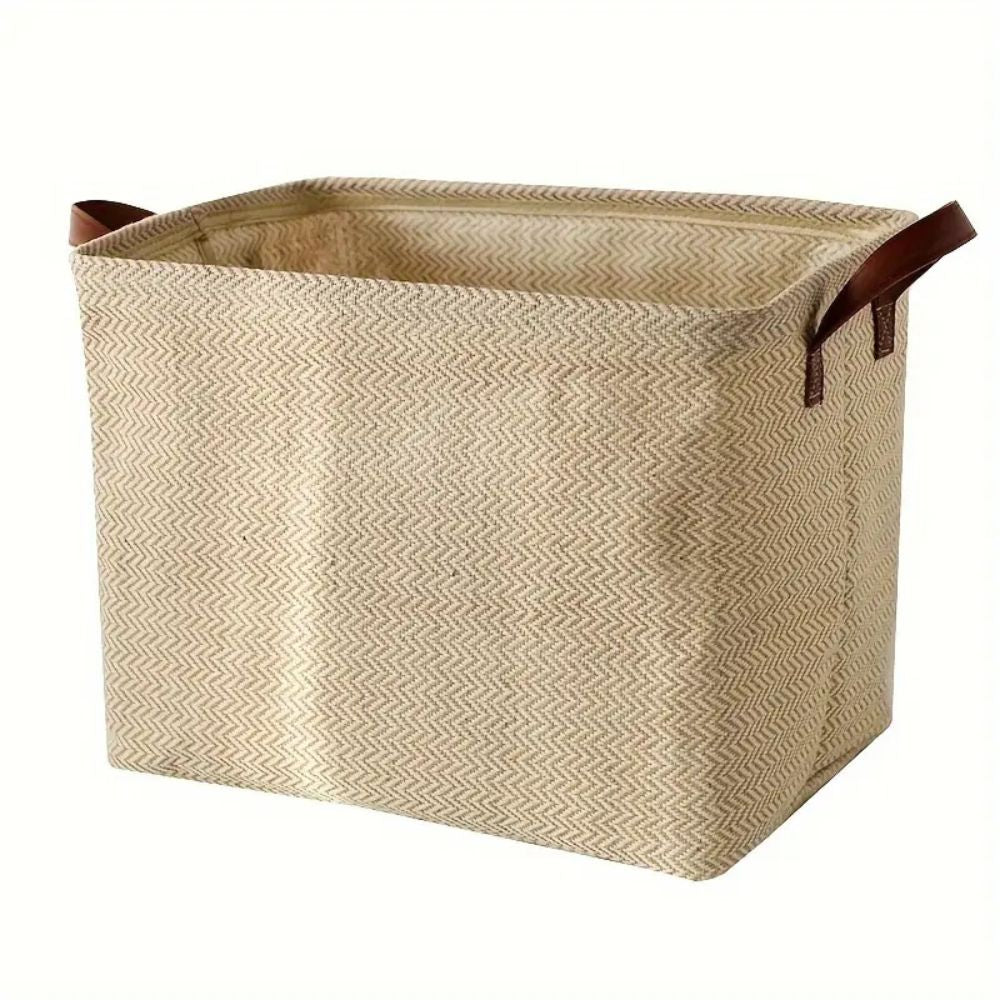 Versatile Fabric Storage Basket for a Neat Home