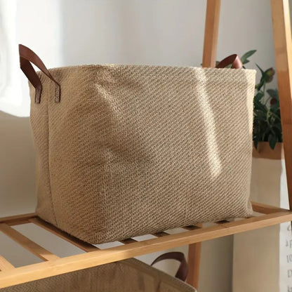 Versatile Fabric Storage Basket for a Neat Home