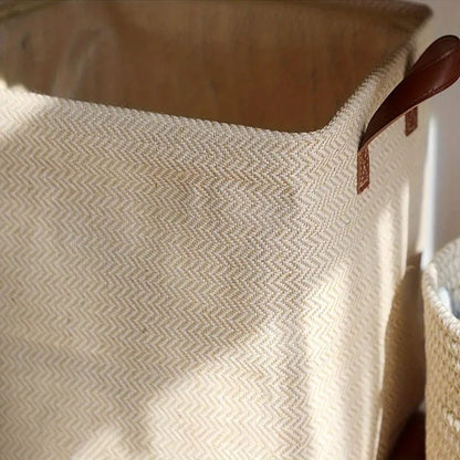 Versatile Fabric Storage Basket for a Neat Home