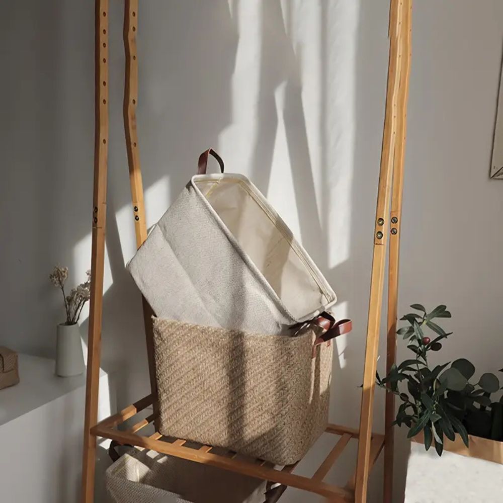 Versatile Fabric Storage Basket for a Neat Home