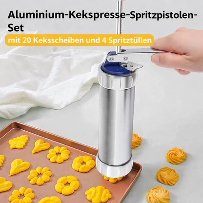 Stainless Steel Cookie Press | Create Perfect Cookies Effortlessly