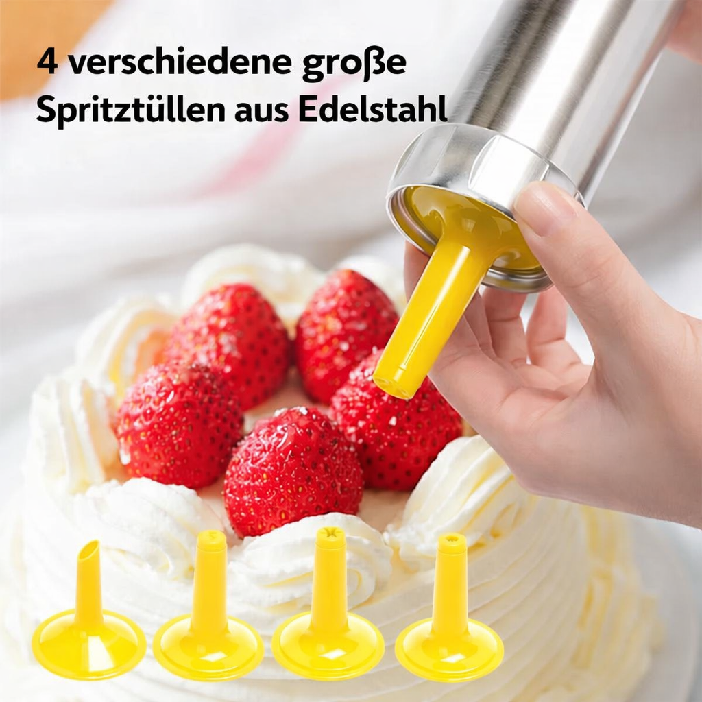 Stainless Steel Cookie Press | Create Perfect Cookies Effortlessly