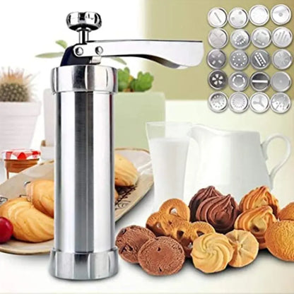 Stainless Steel Cookie Press | Create Perfect Cookies Effortlessly