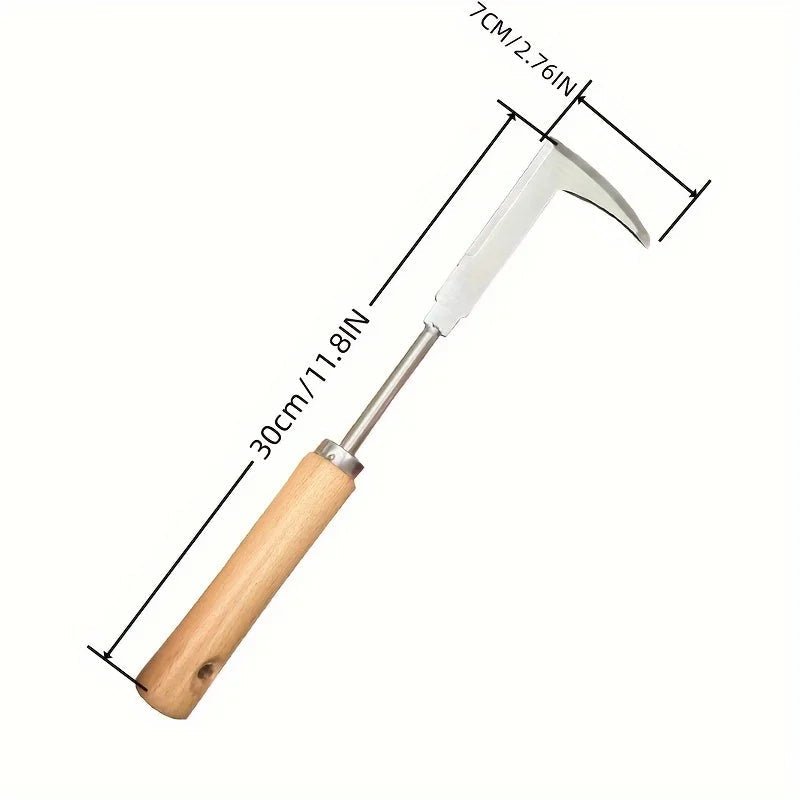 Precision Weeder Tool with Ergonomic Handle