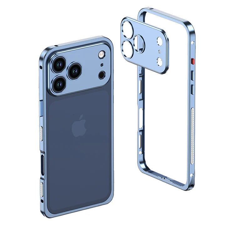 Sleek ProtectShield Metal Phone Case for Ultimate Safety