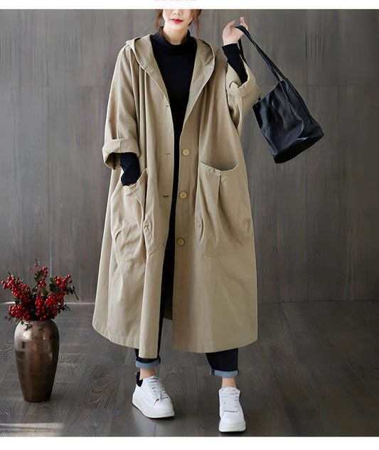 ChicGuard - Oversized Trench Coat for All Weather