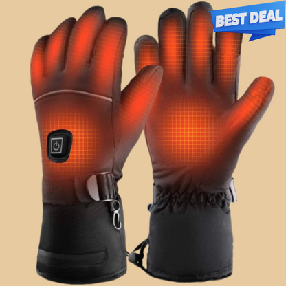 Quick-Heating Adjustable Gloves for Warmth