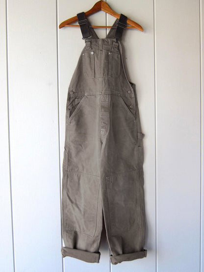 Canvas Duck Bib Overalls Work Outfit with Suspenders