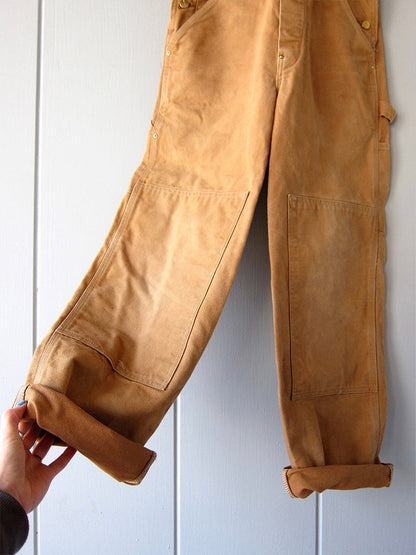 Canvas Duck Bib Overalls Work Outfit with Suspenders