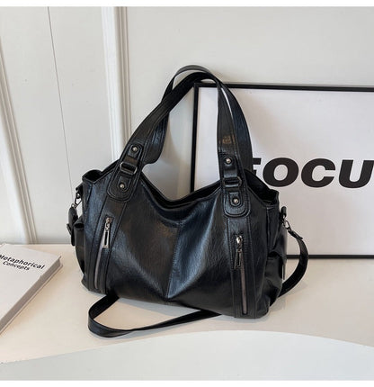 Classic Leather Tote Bag | Stylish & Spacious Design