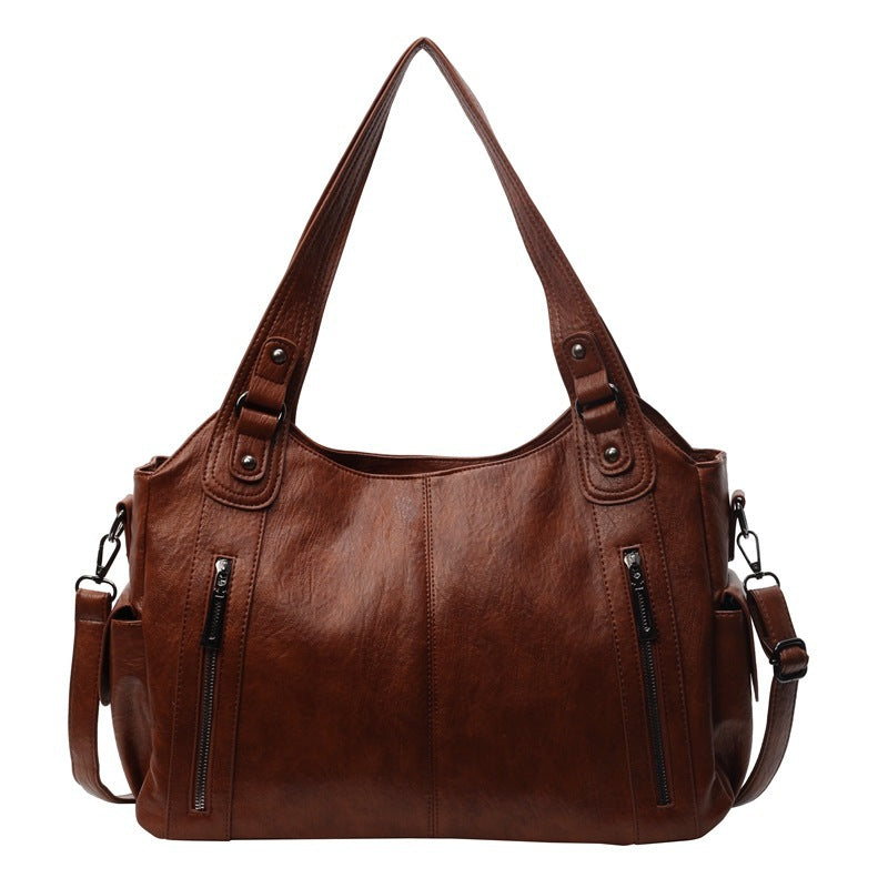 Classic Leather Tote Bag | Stylish & Spacious Design