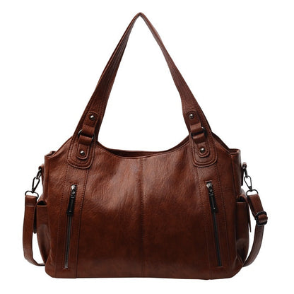 Classic Leather Tote Bag | Stylish & Spacious Design
