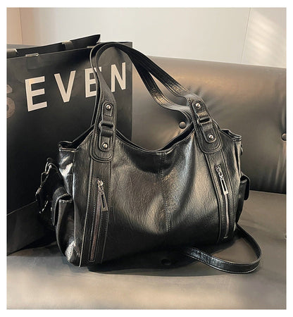 Classic Leather Tote Bag | Stylish & Spacious Design