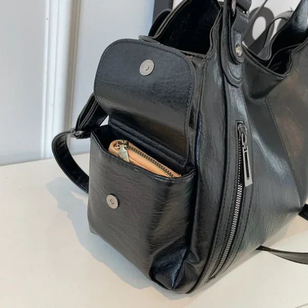 Classic Leather Tote Bag | Stylish & Spacious Design