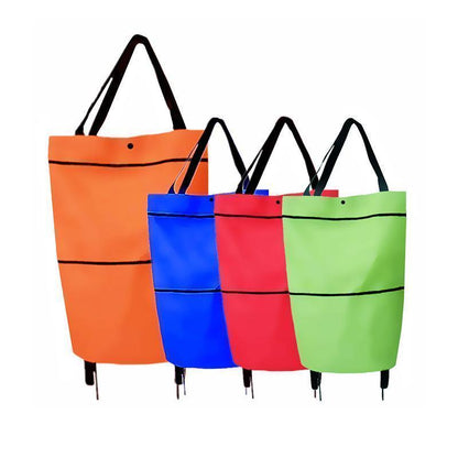 Smart Shopping Cart | Foldable Grocery Carrier | Effortless Transport