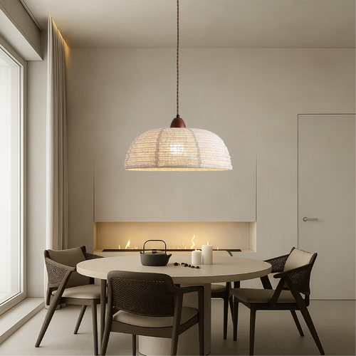 Fabric Pendant Light for Warm and Inviting Spaces