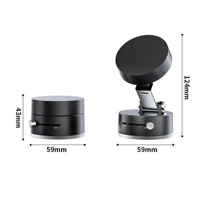 Smart Magnetic Car Phone Mount – 360° Rotating Holder for All Devices