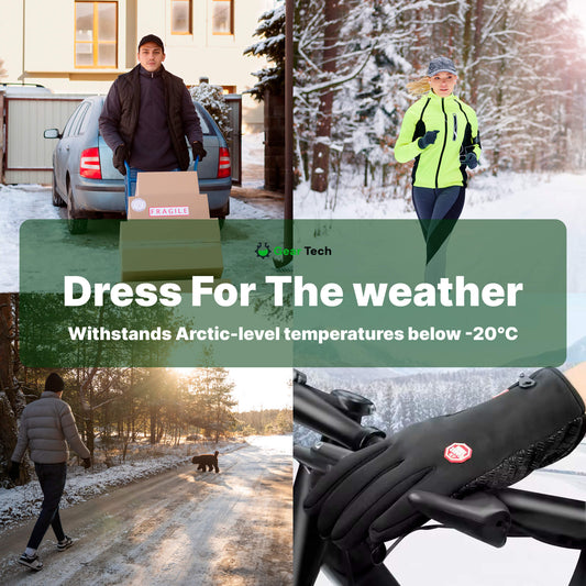Fleece Gloves for Extreme Cold – Waterproof and Windproof Design
