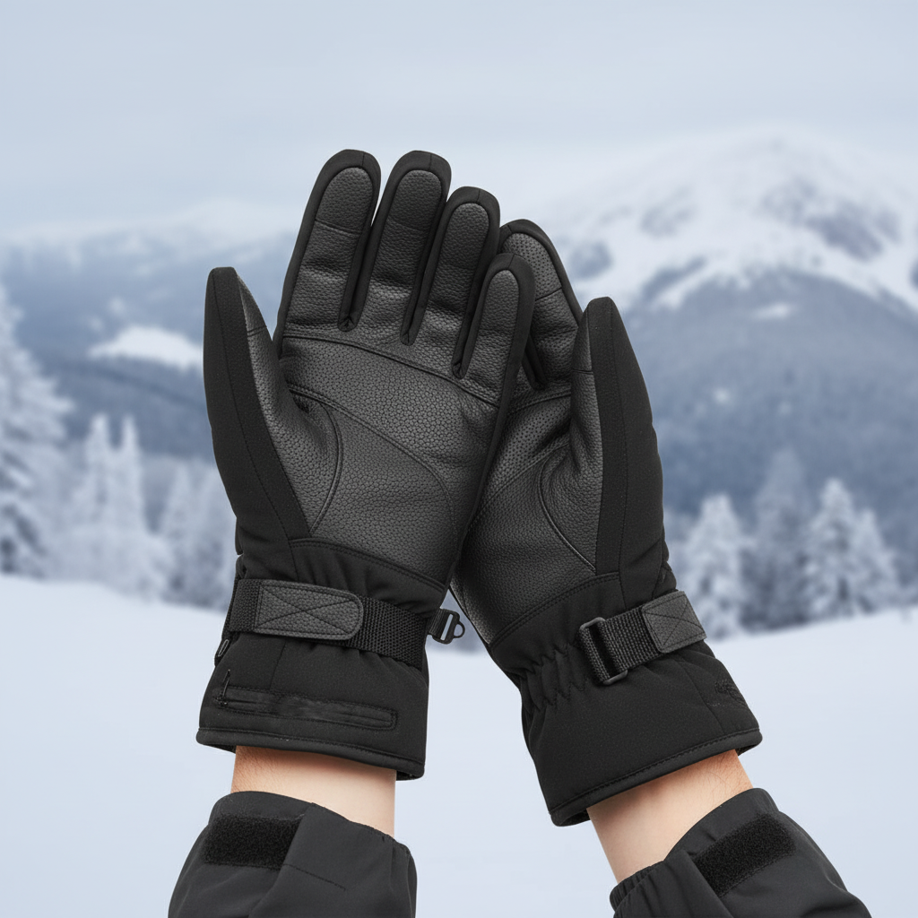 Heated Waterproof Gloves for All – ThermoGrip with 3 Heat Settings & Touchscreen