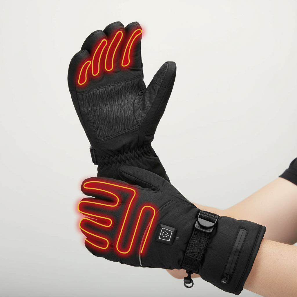 Heated Waterproof Gloves for All – ThermoGrip with 3 Heat Settings & Touchscreen