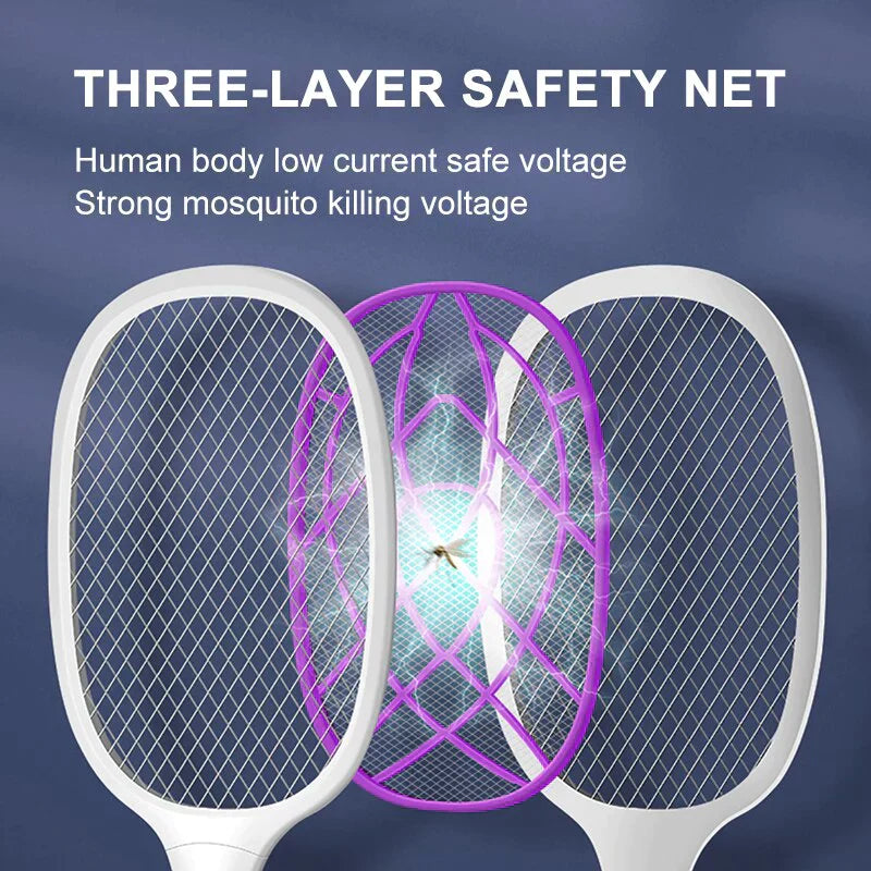 PowerSwat Electric Insect Zapper & UV Lamp | 3000V Rechargeable