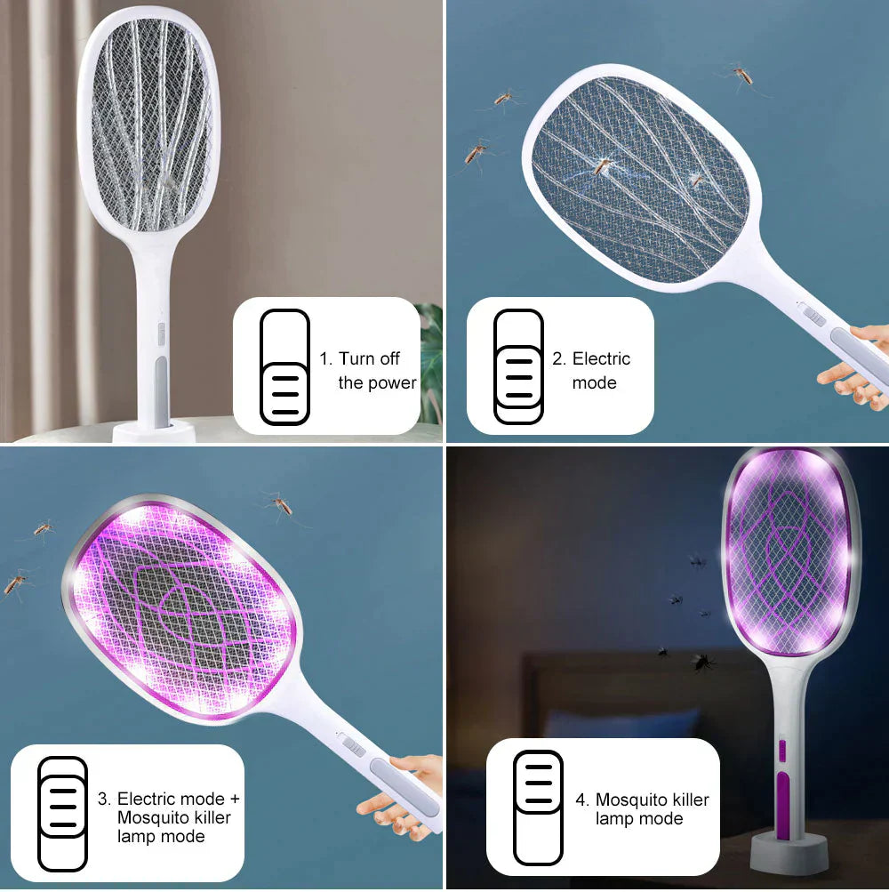 PowerSwat Electric Insect Zapper & UV Lamp | 3000V Rechargeable