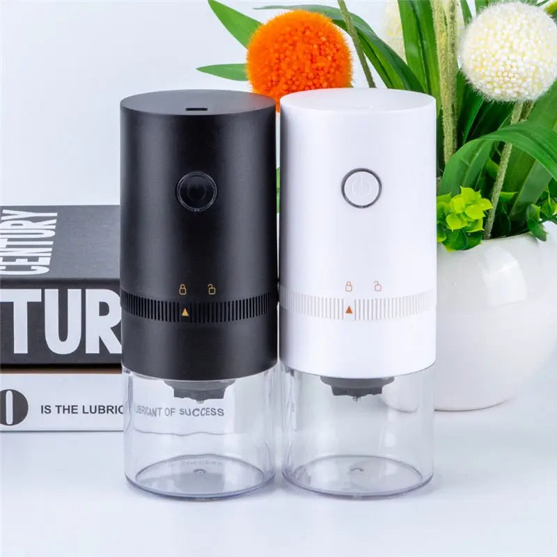 Portable Electric Coffee Grinder | Customizable Grind Levels | USB Rechargeable