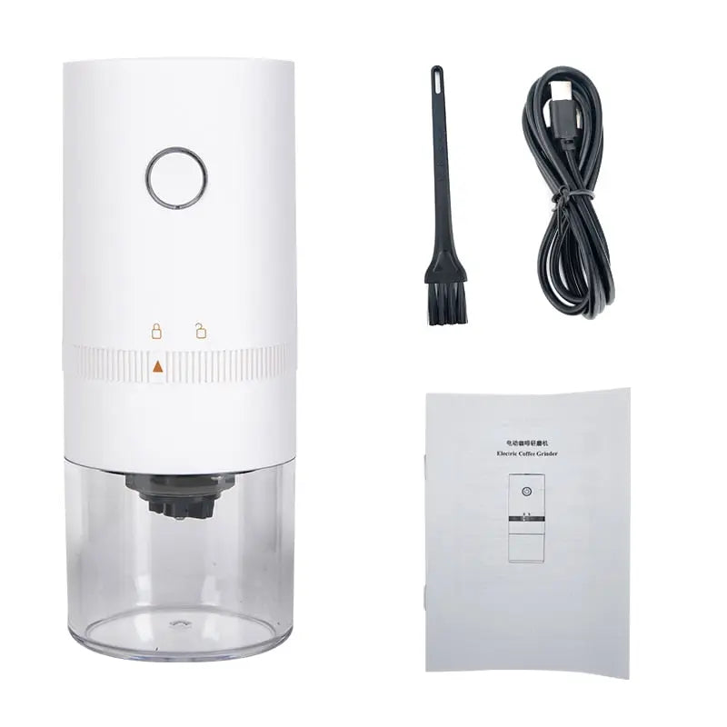 Portable Electric Coffee Grinder | Customizable Grind Levels | USB Rechargeable