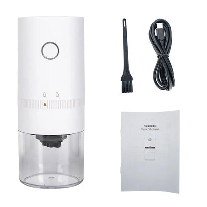 Portable Electric Coffee Grinder | Customizable Grind Levels | USB Rechargeable